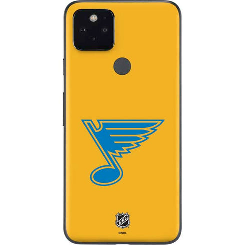 NHL St. Louis Blues Solid Background Google Pixel 5 Skin